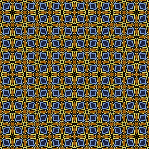Textura y plantilla de patrón sin costuras de varios colores Diseño gráfico ornamental colorido multicolor Adornos de mosaico de colores Ilustración vectorial