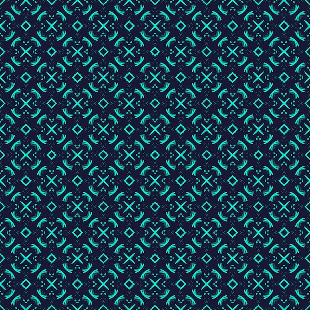 Textura y plantilla de patrón sin costuras de varios colores Diseño gráfico ornamental colorido multicolor Adornos de mosaico de colores Ilustración vectorial