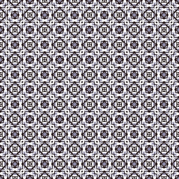 Textura y plantilla de patrón sin costuras de varios colores Diseño gráfico ornamental colorido multicolor Adornos de mosaico de colores Ilustración vectorial