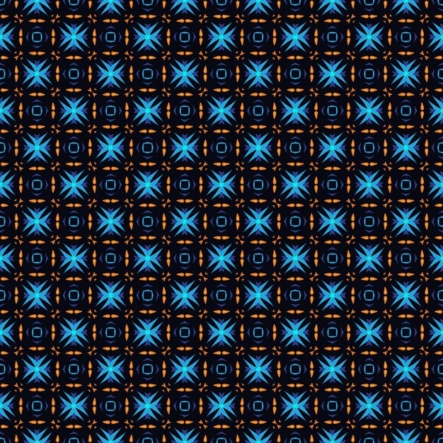 Textura y plantilla de patrón sin costuras de varios colores Diseño gráfico ornamental colorido multicolor Adornos de mosaico de colores Ilustración vectorial