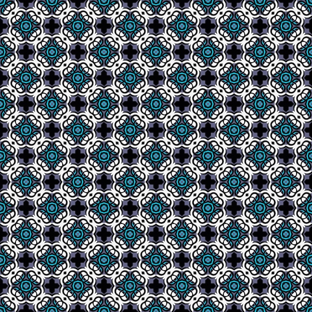 Textura y plantilla de patrones sin fisuras de varios colores Diseño gráfico ornamental colorido multicolor Adornos de mosaico de colores Ilustración vectorial EPS10