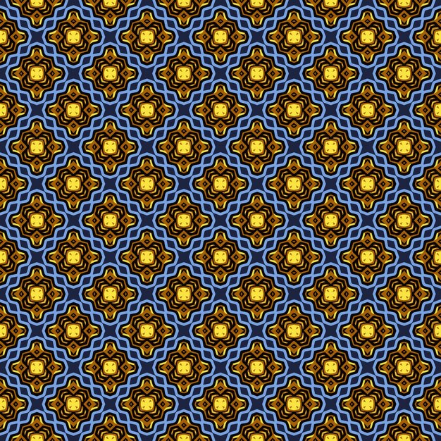 Textura y plantilla de patrones sin fisuras de varios colores Diseño gráfico ornamental colorido multicolor Adornos de mosaico de colores Ilustración vectorial EPS10
