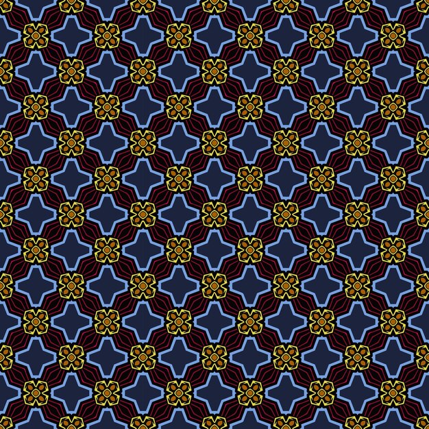 Textura y plantilla de patrones sin fisuras de varios colores Diseño gráfico ornamental colorido multicolor