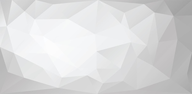 Textura poligonal blanca con triángulos