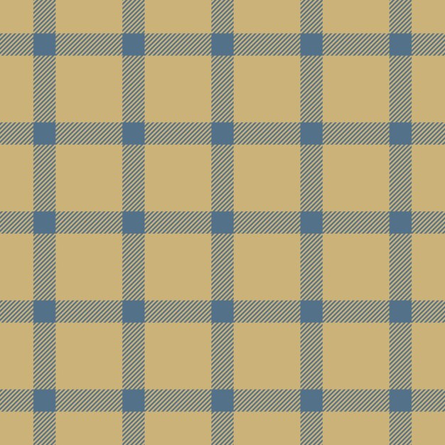 Textura primaria patrón sin costuras hermoso vector de cuadros de comprobación telas de fondo de tela a rayas tartan textil en colores ámbar y cian