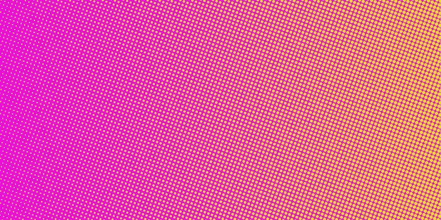 Textura punteada con gradiente con desvanecimientos para el fondo cómico retro telón de fondo de medio tono vibrante con puntos