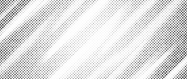 Textura de rayas diagonales de medio tono Blanco y negro gradiente oblicuo desvanecido Grunge línea inclinada grit