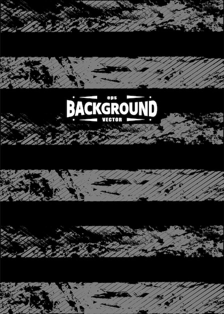 Textura de rayas grunge negras y grises