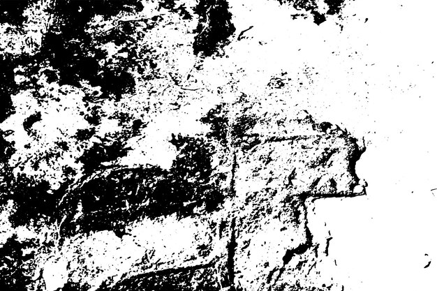 textura rugosa y desgastada en blanco y negro