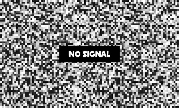 Textura de ruido de fondo de la televisión No hay píxeles de señal en el fondo de la pantalla
