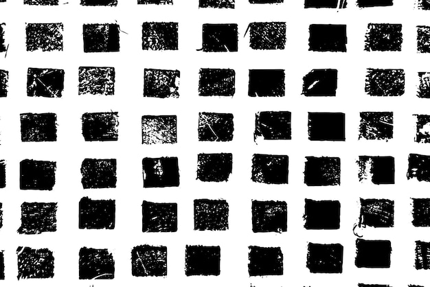Textura rústica de vector grunge con grano y manchas Fondo de ruido abstracto Superficie desgastada Sucio y dañado Fondo áspero detallado Ilustración gráfica vectorial con EPS10 blanco transparente