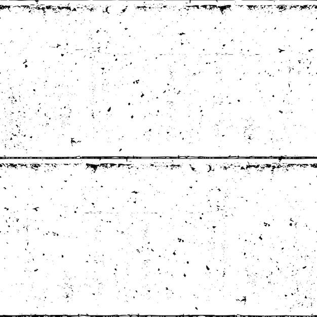 Textura rústica de vector grunge con grano y manchas Fondo de ruido abstracto Superficie erosionada Sucia y dañada Fondo áspero detallado Ilustración gráfica vectorial con EPS10 blanco transparente