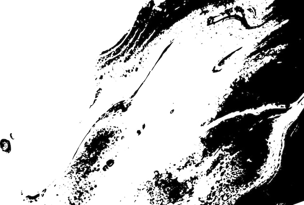 Textura rústica de vector grunge con grano y manchas Fondo de ruido abstracto Superficie erosionada Sucia y dañada Fondo áspero detallado Ilustración gráfica vectorial con EPS10 blanco transparente