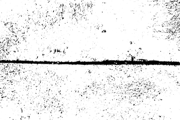 Textura rústica de vector grunge con grano y manchas Fondo de ruido abstracto Superficie erosionada Sucia y dañada Fondo áspero detallado Ilustración gráfica vectorial con EPS10 blanco transparente