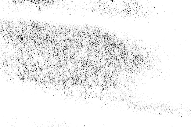 Textura rústica de vector grunge con grano y manchas Fondo de ruido abstracto Superficie erosionada Sucia y dañada Fondo áspero detallado Ilustración gráfica vectorial con EPS10 blanco transparente