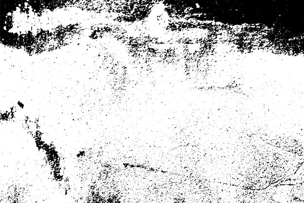 Textura rústica de vector grunge con grano y manchas Fondo de ruido abstracto Superficie erosionada Sucia y dañada Fondo áspero detallado Ilustración gráfica vectorial con EPS10 blanco transparente