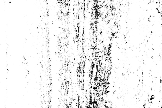 Textura rústica de vector grunge con grano y manchas Fondo de ruido abstracto Superficie erosionada Sucia y dañada Fondo áspero detallado Ilustración gráfica vectorial con EPS10 blanco transparente