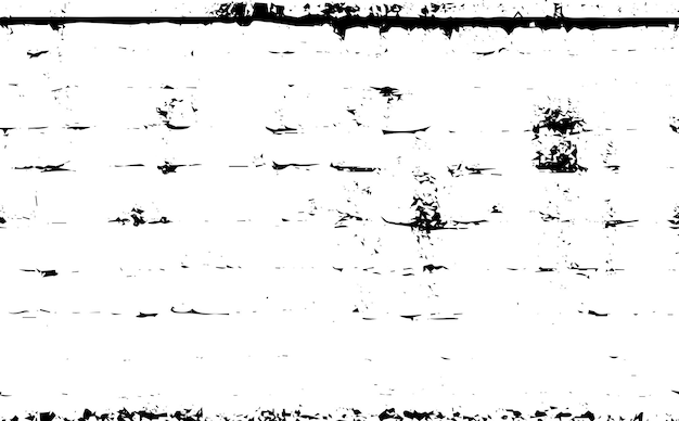 Textura rústica de vector grunge con grano y manchas Fondo de ruido abstracto Superficie erosionada Sucia y dañada Fondo áspero detallado Ilustración gráfica vectorial con EPS10 blanco transparente