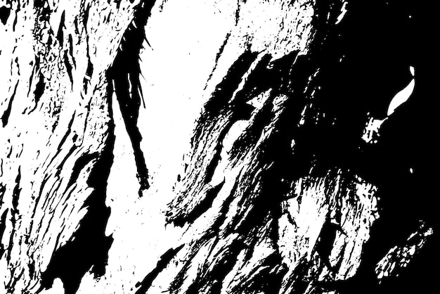 Textura rústica de vector grunge con grano y manchas Fondo de ruido abstracto Superficie erosionada Sucia y dañada Fondo áspero detallado Ilustración gráfica vectorial con EPS10 blanco transparente