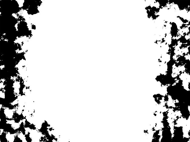 Textura rústica de vector grunge con grano y manchas Fondo de ruido abstracto Superficie erosionada Sucia y dañada Fondo áspero detallado Ilustración gráfica vectorial con EPS10 blanco transparente