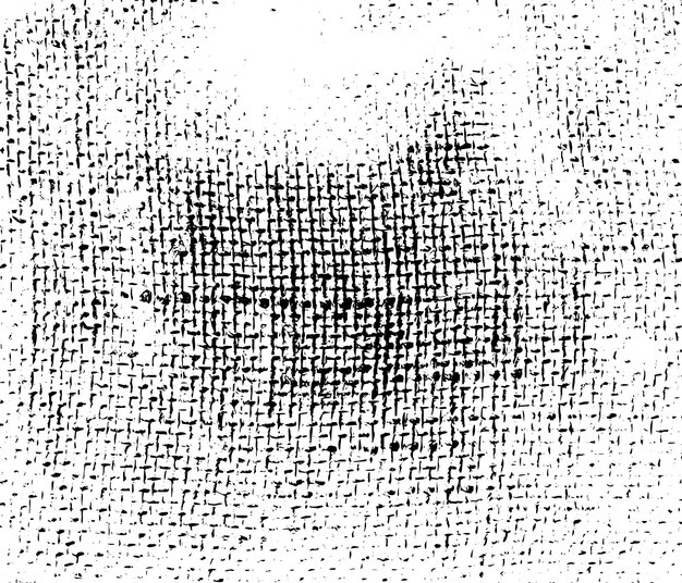 Textura rústica de vector grunge con grano y manchas Fondo de ruido abstracto Superficie erosionada Sucia y dañada Fondo áspero detallado Ilustración gráfica vectorial con EPS10 blanco transparente