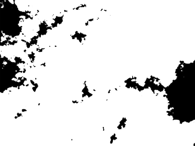 Textura rústica de vector grunge con grano y manchas Fondo de ruido abstracto Superficie erosionada Sucia y dañada Fondo áspero detallado Ilustración gráfica vectorial con EPS10 blanco transparente