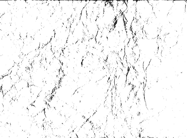 Textura rústica de vector grunge con grano y manchas Fondo de ruido abstracto Superficie erosionada Sucia y dañada Fondo áspero detallado Ilustración gráfica vectorial con EPS10 blanco transparente