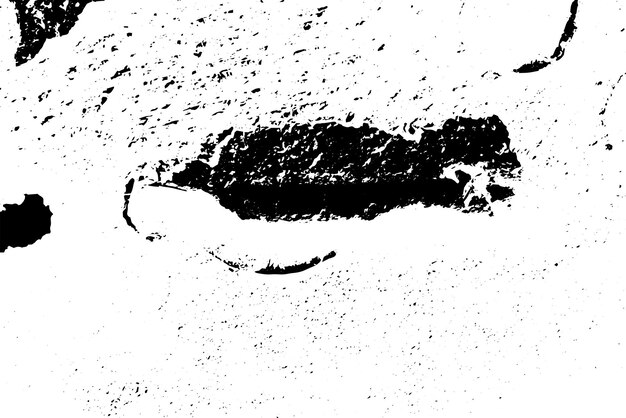 Textura rústica de vector grunge con grano y manchas Fondo de ruido abstracto Superficie erosionada Sucia y dañada Fondo áspero detallado Ilustración gráfica vectorial con EPS10 blanco transparente