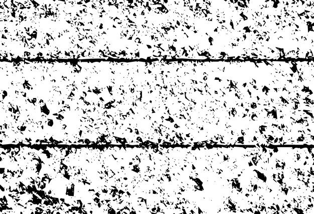Textura rústica de vector grunge con grano y manchas Fondo de ruido abstracto Superficie erosionada Sucia y dañada Fondo áspero detallado Ilustración gráfica vectorial con EPS10 blanco transparente