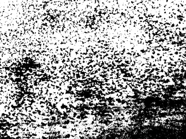 Textura rústica de vector grunge con grano y manchas Fondo de ruido abstracto Superficie erosionada Sucia y dañada Fondo áspero detallado Ilustración gráfica vectorial con EPS10 blanco transparente