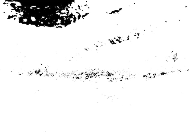 Textura rústica de vector grunge con grano y manchas Fondo de ruido abstracto Superficie erosionada Sucia y dañada Fondo áspero detallado Ilustración gráfica vectorial con EPS10 blanco transparente
