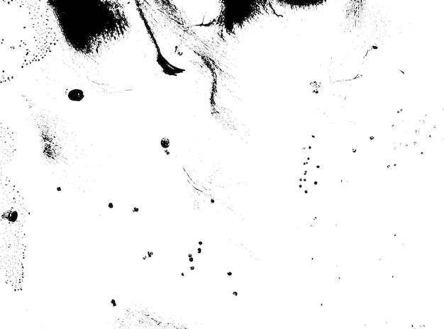 Textura rústica de vector grunge con grano y manchas Fondo de ruido abstracto Superficie erosionada Sucia y dañada Fondo áspero detallado Ilustración gráfica vectorial con EPS10 blanco transparente