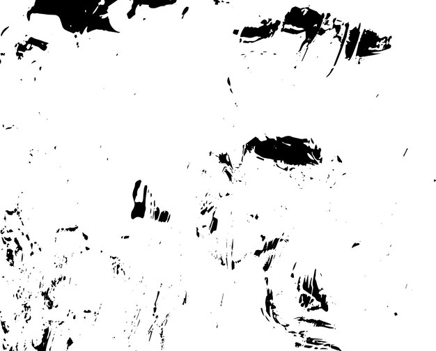 Textura rústica de vector grunge con grano y manchas Fondo de ruido abstracto Superficie erosionada Sucia y dañada Fondo áspero detallado Ilustración gráfica vectorial con EPS10 blanco transparente