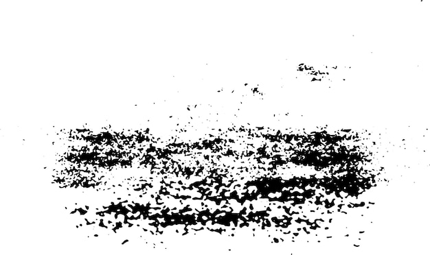 Textura rústica de vector grunge con grano y manchas Fondo de ruido abstracto Superficie erosionada Sucia y dañada Fondo áspero detallado Ilustración gráfica vectorial con EPS10 blanco transparente