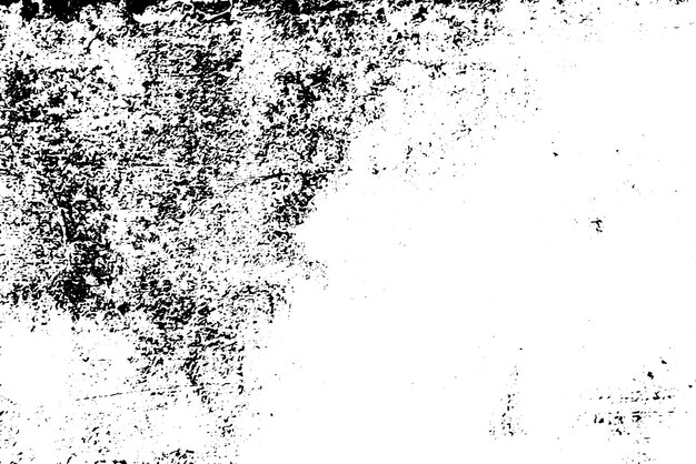 Textura rústica de vector grunge con grano y manchas Fondo de ruido abstracto Superficie erosionada Sucia y dañada Fondo áspero detallado Ilustración gráfica vectorial con EPS10 blanco transparente