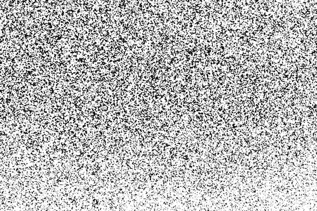 Textura rústica de vector grunge con grano y manchas Fondo de ruido abstracto Superficie erosionada Sucia y dañada Fondo áspero detallado Ilustración gráfica vectorial con EPS10 blanco transparente