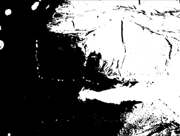 Textura rústica de vector grunge con grano y manchas Fondo de ruido abstracto Superficie erosionada Sucia y dañada Fondo áspero detallado Ilustración gráfica vectorial con EPS10 blanco transparente