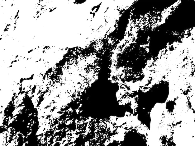 Textura rústica de vector grunge con grano y manchas Fondo de ruido abstracto Superficie erosionada Sucia y dañada Fondo áspero detallado Ilustración gráfica vectorial con EPS10 blanco transparente