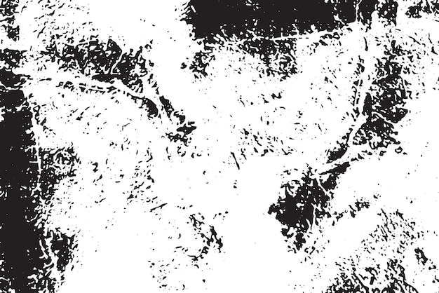 Textura rústica de vector grunge con grano y manchas Fondo de ruido abstracto Superficie erosionada Sucia y dañada Fondo áspero detallado Ilustración gráfica vectorial con EPS10 blanco transparente
