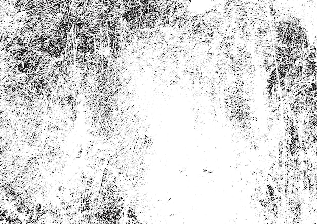 Textura rústica de vector grunge con grano y manchas Fondo de ruido abstracto Superficie erosionada Sucia y dañada Fondo áspero detallado Ilustración gráfica vectorial con EPS10 blanco transparente
