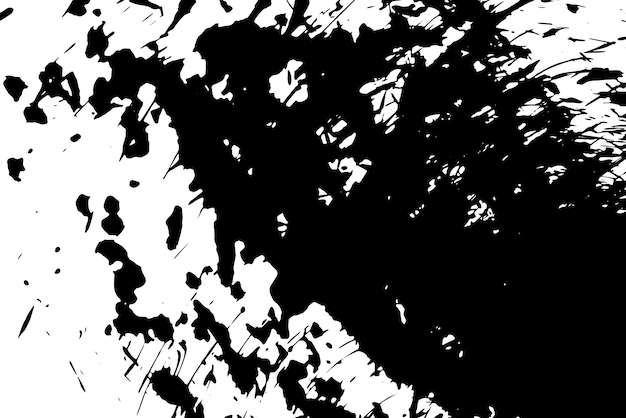Textura rústica de vector grunge con grano y manchas Fondo de ruido abstracto Superficie erosionada Sucia y dañada Fondo áspero detallado Ilustración gráfica vectorial con EPS10 blanco transparente