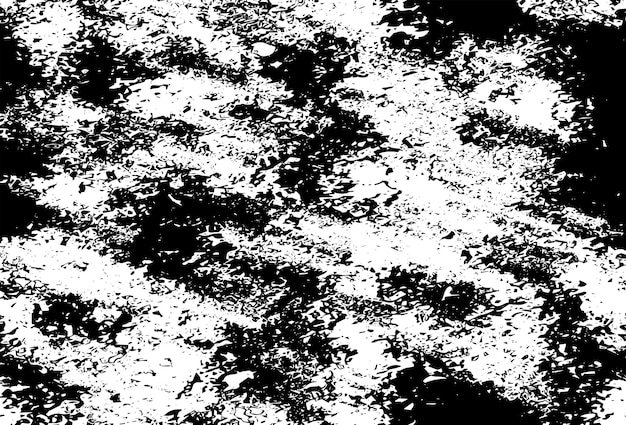 Textura rústica de vector grunge con grano y manchas Fondo de ruido abstracto Superficie erosionada Sucia y dañada Fondo áspero detallado Ilustración gráfica vectorial con EPS10 blanco transparente