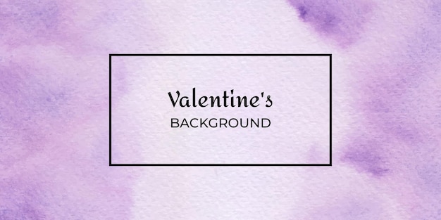 Textura de san valentín acuarela violeta abstracta
