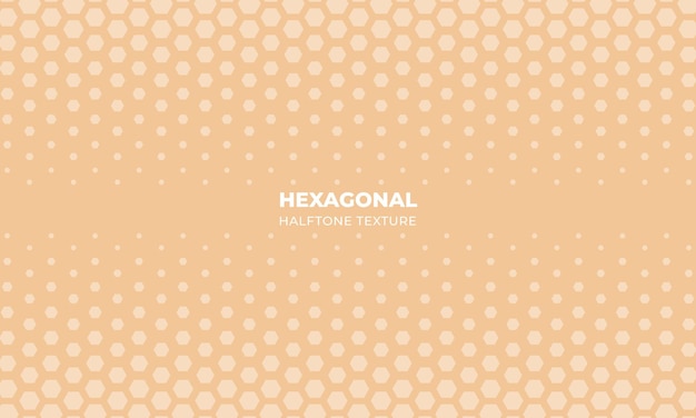 Textura de semitono hexagonal