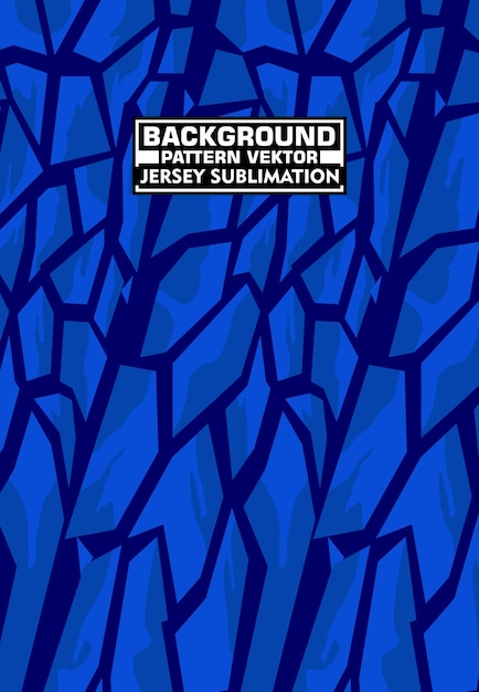 Textura de sublimación del jersey geométrico azul