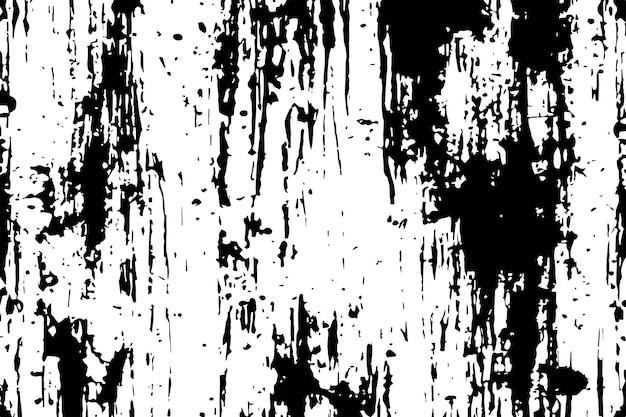 Textura sucia manchada de negro sobre fondo blanco