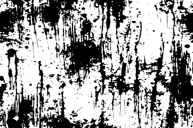 Textura sucia manchada de negro sobre fondo blanco