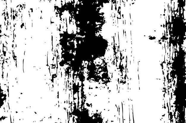 Textura sucia manchada de negro sobre fondo blanco