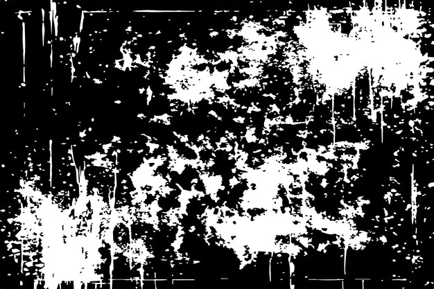 textura sucia superpuesta apenada en blanco y negro