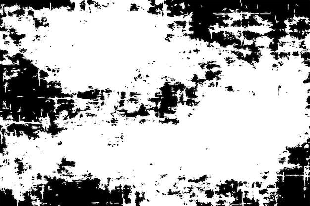 textura sucia superpuesta apenada en blanco y negro